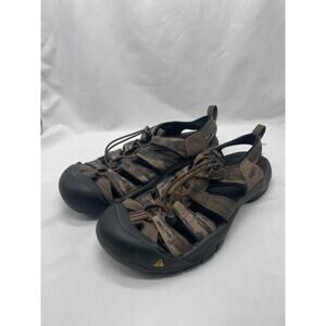 Keen Newport H2 Men's 12 Sandals Green Black Camo Outdoor Waterproof Shoes